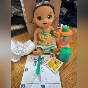 Baby Alive Magical Mixer doll and accessories